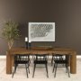 70149 - Athena Set of 2 Extra Large Medium Brown Reclaimed Wood Trays