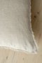 IN5593 - Lina 24x24 Linen Pillow Chambray Cover w/Filler