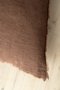 IN6041 - Lina 24x24 Linen Pillow Mocha Cover w/Filler