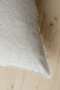IN7071 - Lina 24x24 Linen Pillow Grey Cover w/Filler