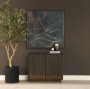 102825-FL - Cazim I by Mercana Studio Hand-Embellished Textured Framed Canvas Artwork