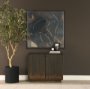 102826-FL - Cazim II by Mercana Studio Hand-Embellished Textured Framed Canvas Artwork