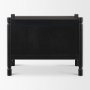 71306 - Phil Black Wood 2 Drawer Accent Cabinet