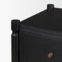 71306 - Phil Black Wood 2 Drawer Accent Cabinet