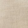 71503 - Lewis Oatmeal Fabric w/ Brown Wood Open Back Accent Chair