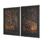 16190 - Gilded Flight by Chad Mackay Textured Framed Photo Print Matted under Glass (Set of 2)