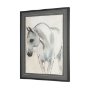 16183 - Elegant Beauties II by Mercana Studio Hand-Embellished Framed Artwork Matted under Glass