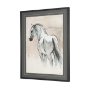 16182 - Elegant Beauties I by Mercana Studio Hand-Embellished Framed Artwork Matted under Glass