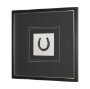16204 - Equestrian Etching III by Mercana Studio Hand-Embellished Textured Framed Artwork Matted under Glass