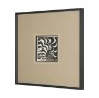 16201 - Spanish Tile Dark IV by Mercana Studio Textured Framed Artwork Matted under Glass