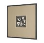 16200 - Spanish Tile Dark III by Mercana Studio Textured Framed Artwork Matted under Glass