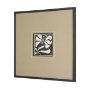 16199 - Spanish Tile Dark II by Mercana Studio Textured Framed Artwork Matted under Glass
