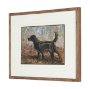 16223 - The Loyal Tracker II by Mercana Studio Textured Framed Artwork Matted under Glass