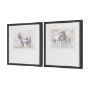 16185 - Elegant Beauties by Mercana Studio Framed Artwork Matted under Glass (Set of 2)