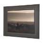 16253 - Golden Hour Cowboy Herd by Andreas Magnusson Textured FramedPhoto Print Matted under Glass