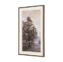 16245 - Peaceful Forest II by Mercana Studio Hand-Embellished Textured Framed Artwork Matted under Glass