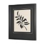 16234 - Laurel Branch by Cristina Bartl Villa Hand-Embellished Textured Framed Artwork Matted under Glass