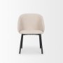 70254 - Shannon Dining Chair w/ Oatmeal Fabric & Matte Black Metal
