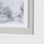 11611 - Water Side II by PanPan a Framed Art Print Matted under Glass