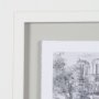 11611 - Water Side II by PanPan a Framed Art Print Matted under Glass