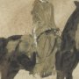 16188 - Sablette by Mercana Studio Textured Framed Artwork Matted under Glass