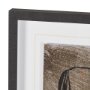 16191 - Buckskin by Mercana Studio Hand-Embellished Textured Framed Artwork Matted under Glass