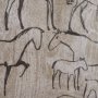 16191 - Buckskin by Mercana Studio Hand-Embellished Textured Framed Artwork Matted under Glass