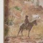 16193 - Red Rock Country II by Mercana Studio Hand-Embellished Framed Artwork Matted under Glass