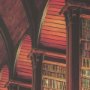 16197 - Trinity Library III by Nathan Larson FramedPhoto Print Matted under Glass