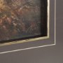 16216 - Horizon's Glow by Mercana Studio Hand-Embellished Textured Framed Artwork Matted under Glass