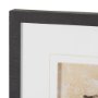 16217 - "Hat Trick" by Mercana Studio Hand-Embellished Textured Framed Artwork Matted under Glass