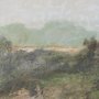 16230 - Amber Horizon III by Mercana Studio Textured Framed Artwork Matted under Glass