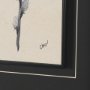 16235 - Pussy Willow by Cristina Bartl Villa Hand-Embellished Textured Framed Artwork Matted under Glass
