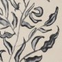 16238 - Pandora Plant by Cristina Bartl Villa Hand-Embellished Textured Framed Artwork Matted under Glass