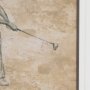 16247 - Golf Swing II by Mercana Studio Hand-Embellished Framed Artwork Matted under Glass