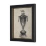 16254 - Equestrian Collection by Mercana Studio Textured Framed (Set of 6)