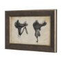16254 - Equestrian Collection by Mercana Studio Textured Framed (Set of 6)