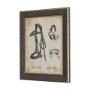 16254 - Equestrian Collection by Mercana Studio Textured Framed (Set of 6)