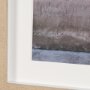 16257 - White Surfboard by Shot By Clint Framed Photo Print Matted under Glass