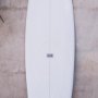 16257 - White Surfboard by Shot By Clint Framed Photo Print Matted under Glass