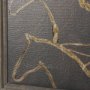 102823-FS - Flaxen Chestnut by Mercana Studio Hand-Embellished Textured Framed Canvas Artwork