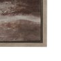 102830-FL - Quiet Horizon I by Mercana Studio Hand-Embellished Textured Framed Canvas Artwork