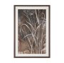 16284 - Ghost Grasses II by Mercana Studio Hand-Embellished Textured Framed Artwork Matted under Glass