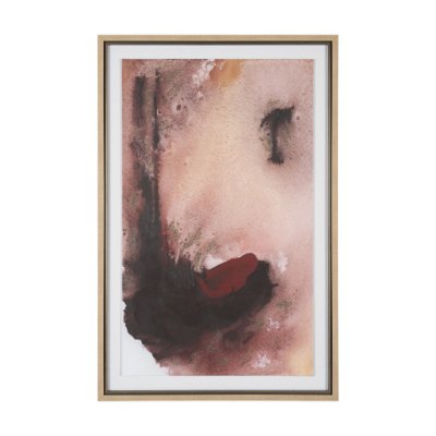 16276 - Let It Be by Ira Havuka Hand-Embellished Textured Framed Artwork Matted under Glass