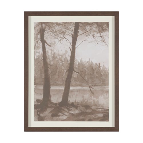 16290 - Timber Light I by Mercana Studio Framed Artwork Matted under Glass