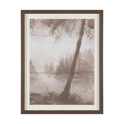 16291 - Timber Light II by Mercana Studio Framed Artwork Matted under Glass