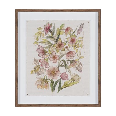 16297 - Atelier des Fleurs II by Mercana Studio Framed Artwork Matted under Glass