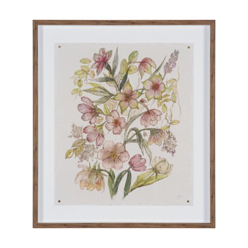 16297 - Atelier des Fleurs II by Mercana Studio Framed Artwork Matted under Glass