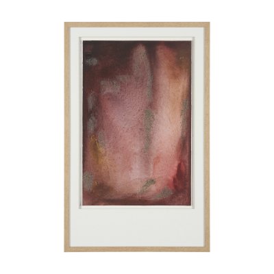 16275 - Aged In Silence II by Ira Havuka Hand-Embellished Textured Framed Artwork Matted under Glass
