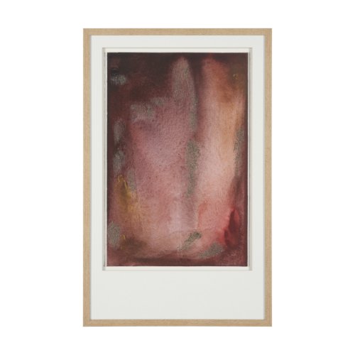 16275 - Aged In Silence II by Ira Havuka Hand-Embellished Textured Framed Artwork Matted under Glass